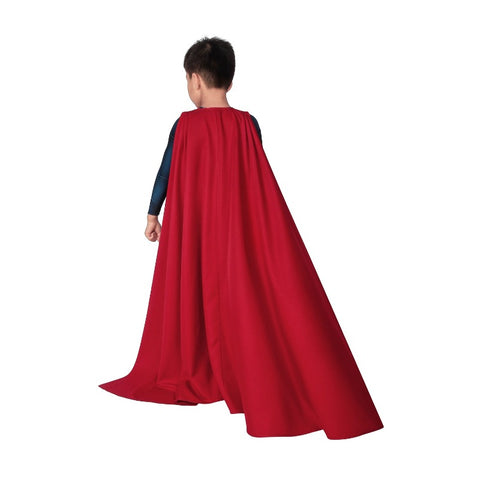 Superman Costume Cosplay Suit Kids Clark Kent Man of Steel 3D Printed Handmade