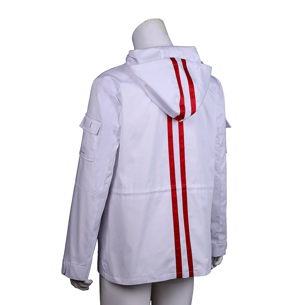 Kamen Rider Go Shijima White Jacket Coat Cosplay Costume - Authentic Anime Cosplay Outfit