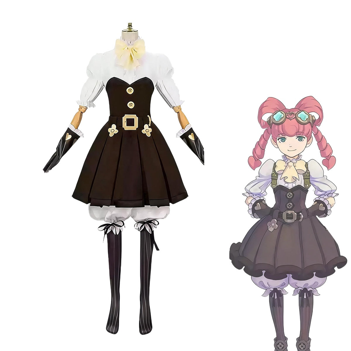 The Great Ace Attorney Chronicles Iris Watson Cosplay Costume