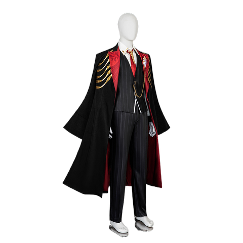 Disfraz de Duke Inferno Ifrit Costume, Honkai Star Rail Game Cosplay Outfit with Crown