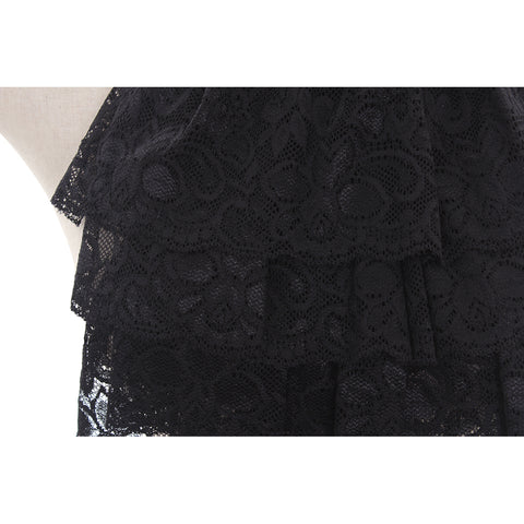 Victorian Black Lace Detachable Collar and Cuffs | Gothic Cosplay Accessories for Anime & Historical Fashion