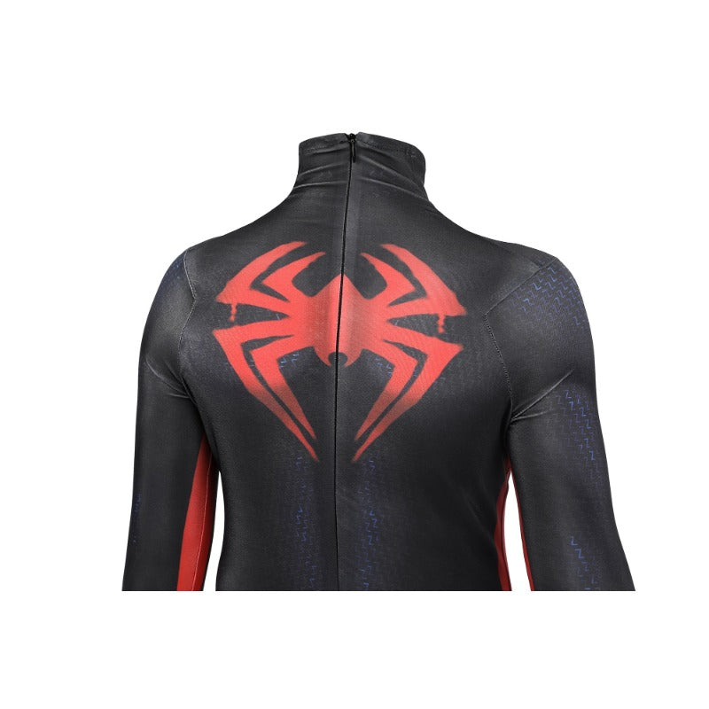 Across the Spider-Verse Miles Morales Kids Cosplay Costume – Superhero Outfit