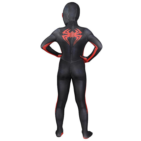 Across the Spider-Verse Miles Morales Kids Cosplay Costume – Superhero Outfit