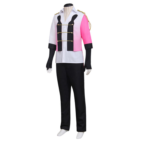 Yuri on Ice Victor Nikiforov Pink Stage Ice Skating Costume