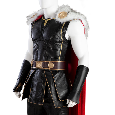 Thor: Love and Thunder Thor Odinson Fur Collar Cosplay Costume