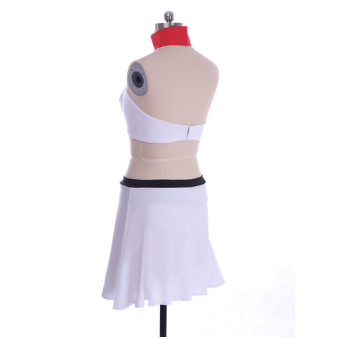 The Last Airbender Ty Lee Cosplay Swimsuit Set – Sexy White Top and Mini Skirt