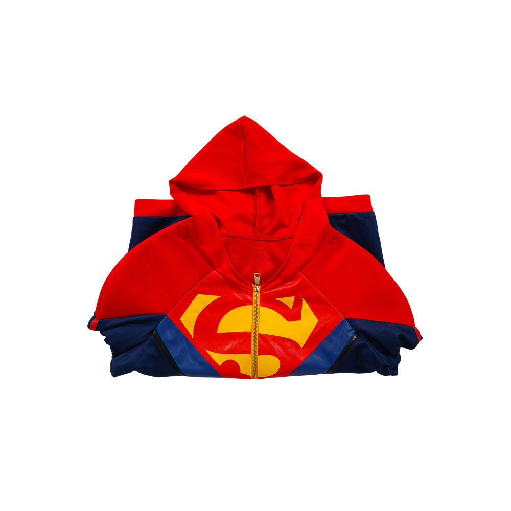 2022 Batman and Superman: Battle of the Super Sons Jon Kent Cosplay Costume Halloween Superboy Suit