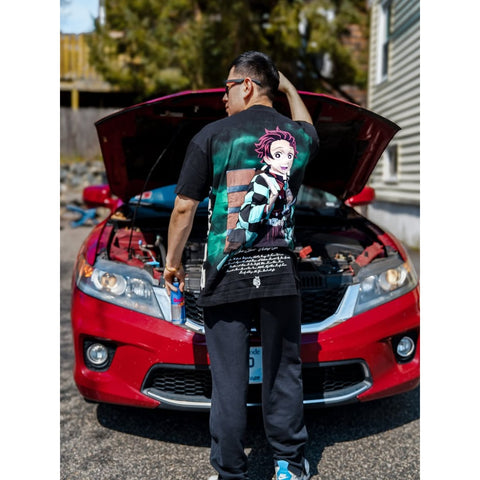 Demon Slayer: Kimetsu no Yaiba X Darcsport Wolf Pack Cotton T-Shirt