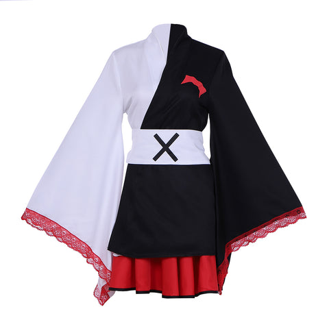 Danganronpa Monokuma Cosplay Pinafores Kimono Female Dress – Anime Costume for Cosplay & Events