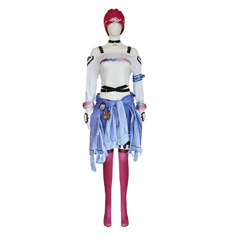 Overwatch Kiriko Casual Cosplay Costume - Anime Game Character Halloween Outfit