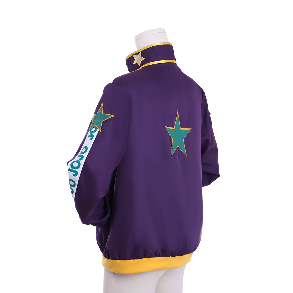 JoJo's Bizarre Adventure Jotaro Kujo Jacket Coat Cosplay Costume for Anime Fans