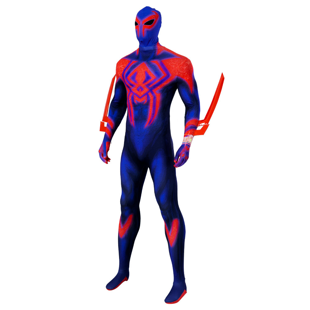 Spider-Man Across the Spider-Verse Cosplay Jumpsuit with Cloak