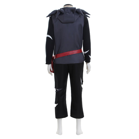 PM Sun and Moon Team Skull Gladion Cosplay Costume