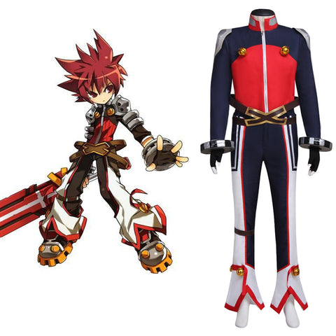 Elsword Sword Knight Cosplay Costume