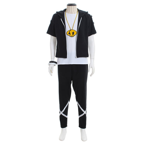 Pokémon Sun and Moon Guzma Cosplay Costume Jacket