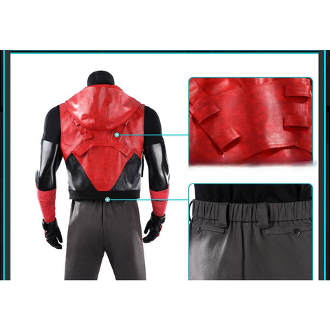 DC Comics Red Hood Jason Todd Cosplay Costume