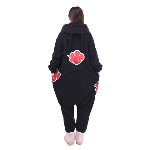 Naruto Akatsuki Rabbit Ear Onesie Cosplay Costume