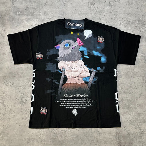 Demon Slayer: Kimetsu no Yaiba X Darcsport Wolf Pack Cotton T-Shirt