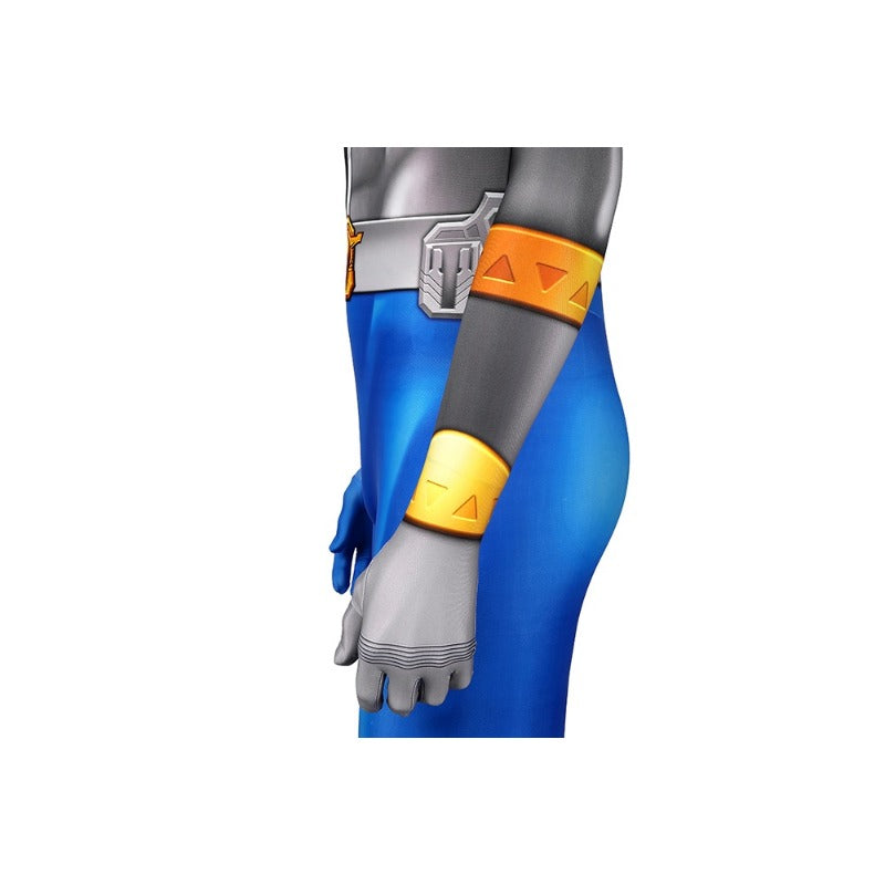 KISHIRYU SENTAI RYUSOULGER Blue Soldier Cosplay Bodysuit Zentai Costume