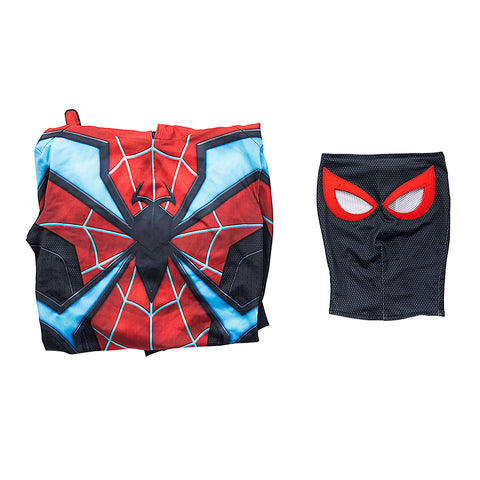 Game Spider-Man Halloween Cosplay Miles Morales Evolution Suit Costume Bodysuit Full Set