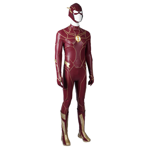 The Flash 2023 Halloween Cosplay Barry Allen Costume Bodysuit Set