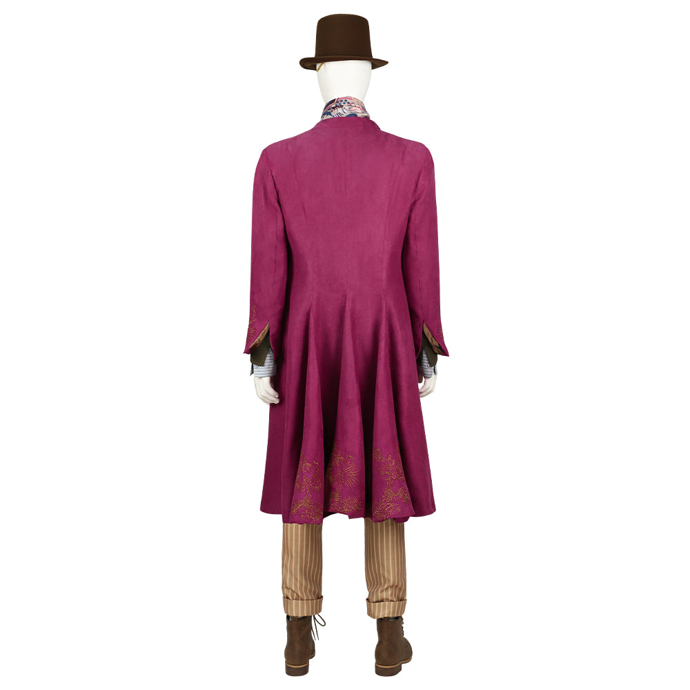 Willy Wonka Cosplay Costume - Embrace the Imagination of Wonka (2023)