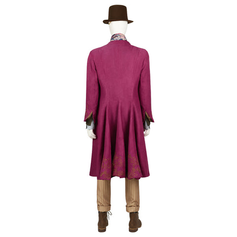 Willy Wonka Cosplay Costume - Embrace the Imagination of Wonka (2023)