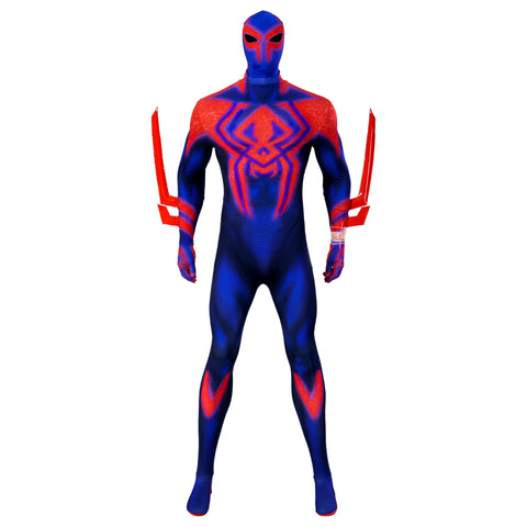 Spider-Man Across the Spider-Verse Cosplay Jumpsuit with Cloak