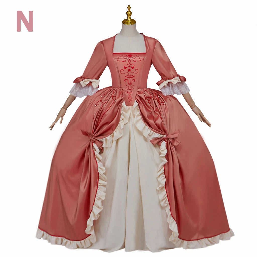 Pink Marie Antoinette Rococo Gown Dress | Victorian 18th Century Wedding Dress - Cosplay & Historical Costume