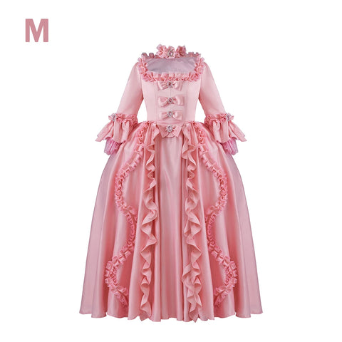 Pink Marie Antoinette Rococo Gown Dress | Victorian 18th Century Wedding Dress - Cosplay & Historical Costume