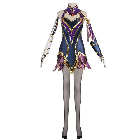 Game LOL Ahri  Cosplay Costume Sexy Women Uniforms Halloween Carnival Suit