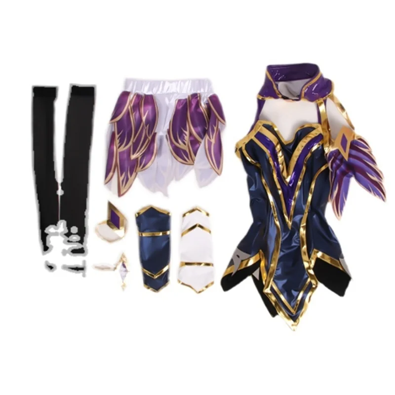 Game LOL Ahri  Cosplay Costume Sexy Women Uniforms Halloween Carnival Suit