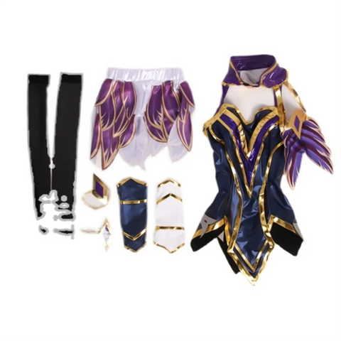 Game LOL Ahri  Cosplay Costume Sexy Women Uniforms Halloween Carnival Suit