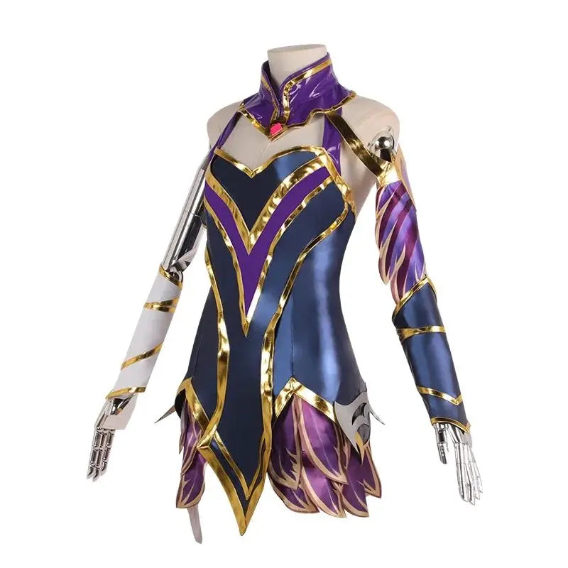 Game LOL Ahri  Cosplay Costume Sexy Women Uniforms Halloween Carnival Suit