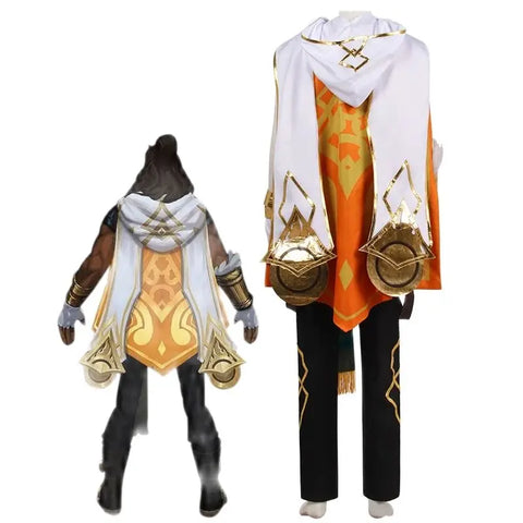 Game LOL Akshan Cosplay Costumes Men Suits Full Set Halloween Party Outfits