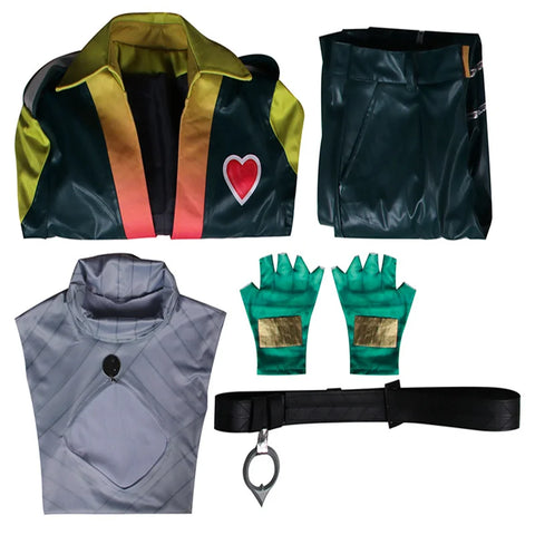 Game LOL Heartsteel K‘Sante Cosplay Costume Men Uniform Full Set Suit Halloween Party  Outfit