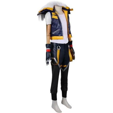 Game LOL Heartsteel Sett Cosplay Costume Men Uniforms Suit Full Set Halloween Party Outfits