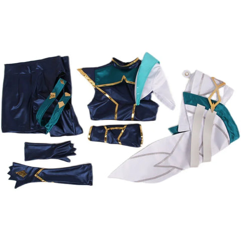 Game LOL Scorn of the Moon Cosplay Costumes Sentry of Light Uniform For Women Halloween Party Outfits