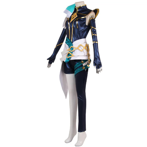 Game LOL Scorn of the Moon Cosplay Costumes Sentry of Light Uniform For Women Halloween Party Outfits