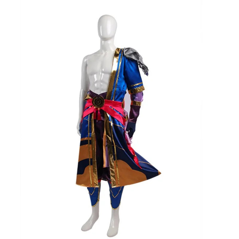 Game LOL Spirit Blossom Yasuo The Unforgiven Cosplay Costume  Hallowen Carnival Party Outfit