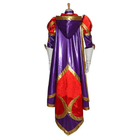 LOL  Ashe Cosplay Costume Women Sexy Dress Uniform Halloween Carnival Carnival Outfit