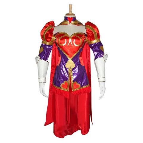 LOL  Ashe Cosplay Costume Women Sexy Dress Uniform Halloween Carnival Carnival Outfit