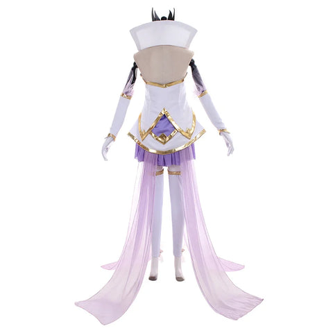 LOL Star Guardian Janna Cosplay Costume Sexy Women Uniform  Halloween Christmas Party  Outfit