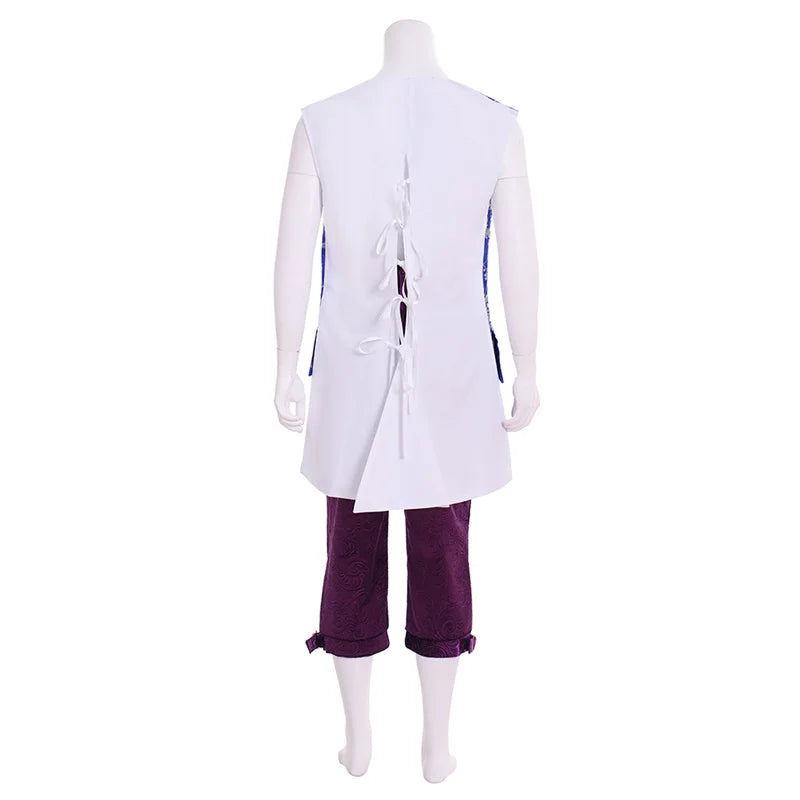 Colonial Pirate Officer Uniform - Purple Regency Cosplay Suit | Medieval Men Costume Series by Coscosmos