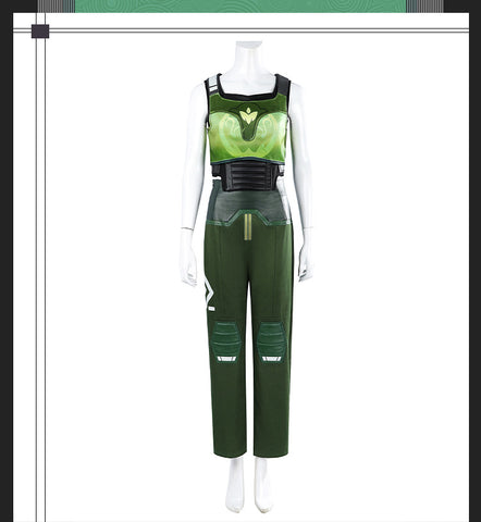 VALORANT Skye Cosplay Costume Full Outfit Set - Style Game Replica