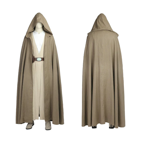 Star Wars: The Last Jedi Luke Skywalker Jedi Master Cosplay Costume Full Set