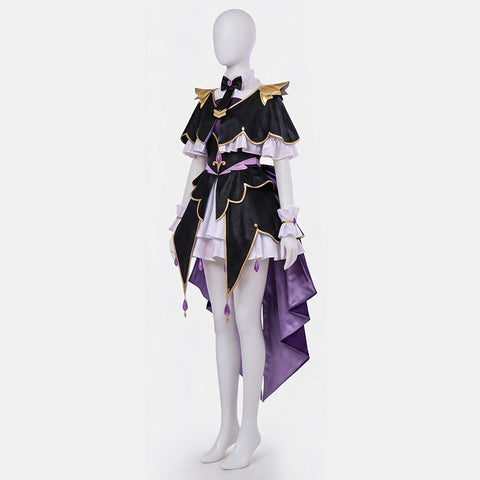 Star Detective Precure! Luluka Moria Cure Arcana Shadow Cosplay Costume