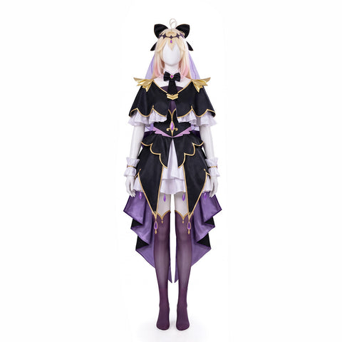 Star Detective Precure! Luluka Moria Cure Arcana Shadow Cosplay Costume
