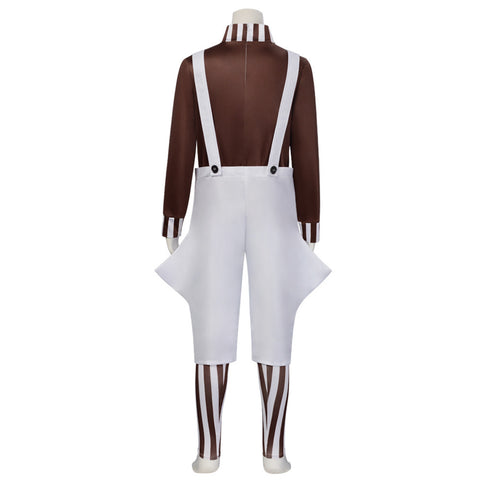 Willy Wonka & the Chocolate Factory Oompa Loompa Cosplay Costume