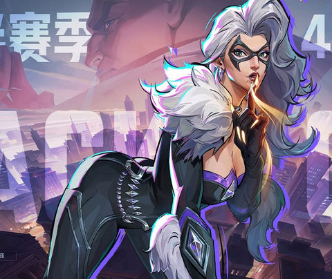 Marvel Rivals Black Cat Cosplay Costume